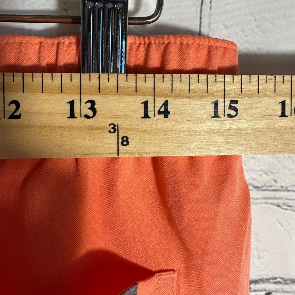 NEW FIGS Halcott Relaxed Straight Leg Scrub Pants Orange Mens Medium Regular